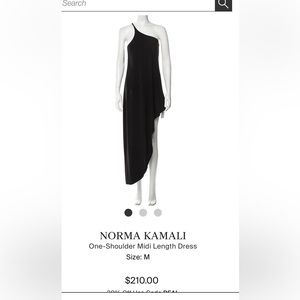 Norma Kamali dress.
